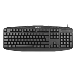 Everest KB 250F Siyah Kablolu F Klavye - 1