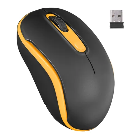 Everest SM 804 Siyah-Turuncu Optik Kablosuz Mouse - 3