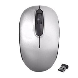 Everest SMW-666 Gümüş Optik Kablosuz Mouse - EVEREST