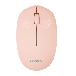 Everest SMW-88 Pembe Optik Kablosuz Mouse - 1