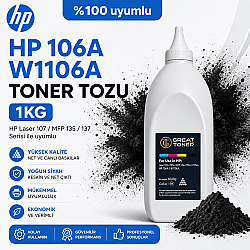 Hp 106A-W1106A Toner Powder 1Kg - Hp