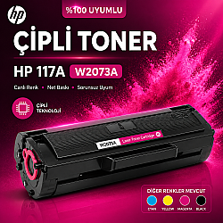 HP 117A W2073A Kırmızı Muadil Toner - HP