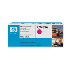 Hp 121A-C9703A Kırmızı Orijinal Toner- Mavi Kutu - HP
