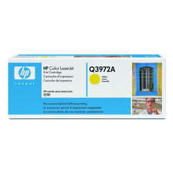 HP 123A- Q3972A Sarı Orijinal Toner- Mavi Kutu - HP