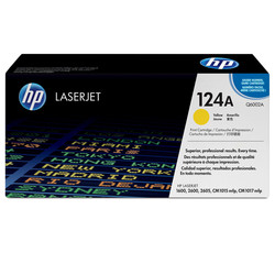 Hp 124A-Q6002A Sarı Orjinal Toner - 1