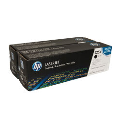Hp 125A-CB540AD Siyah Orijinal Toner İkili Paket - B Grade - Hp