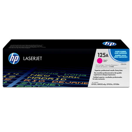 Hp 125A-CB543A Kırmızı Orjinal Toner - 1