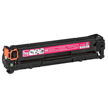 Hp 125A-CB543A Kırmızı Orjinal Toner - 2