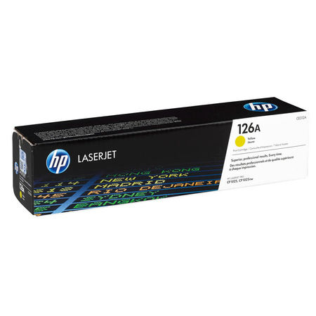 Hp 126A-CE312A Sarı Orjinal Toner - 1