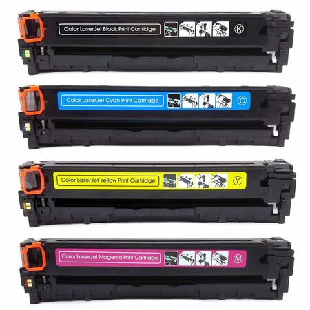 Hp 128A-CE320A-CE321A-CE322A-CE323A Muadil Toner Seti - 2