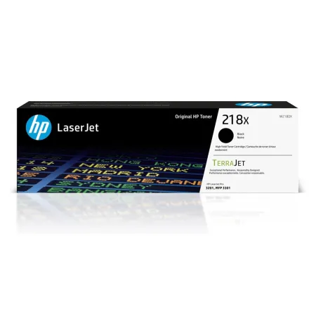 HP 218X W2180X Siyah Yüksek Kapasiteli Orijinal Toner - 1