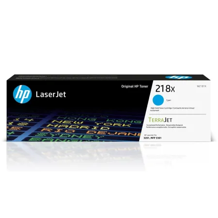 HP 218X W2181X Mavi Yüksek Kapasiteli Orijinal Toner - 1