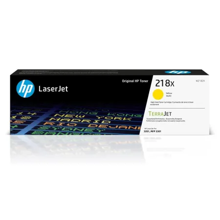 HP 218X W2182X Sarı Yüksek Kapasiteli Orijinal Toner - 1