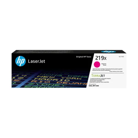 HP 219X W2193X Kırmızı Yüksek Kapasiteli Orijinal Toner - 1