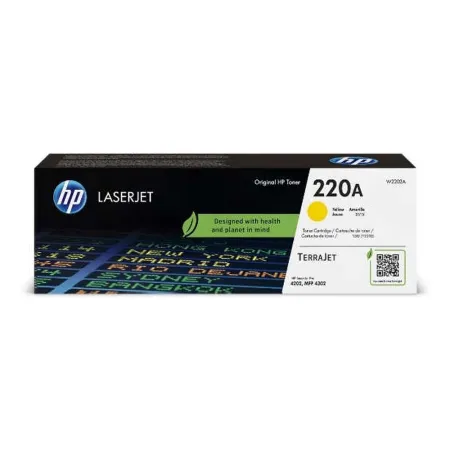 HP 220A W2202A Sarı Orijinal Toner - 1