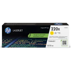HP 220X W2202X Sarı Yüksek Kapasiteli Orijinal Toner - HP