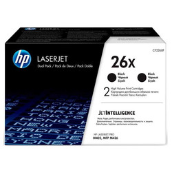 Hp 26X-CF226XF Orjinal Toner Yüksek Kapasiteli İkili Paket - 1