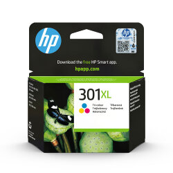 Hp 301XL-CH564EE Renkli Orijinal Kartuş Yüksek Kapasiteli- C Grade - Hp