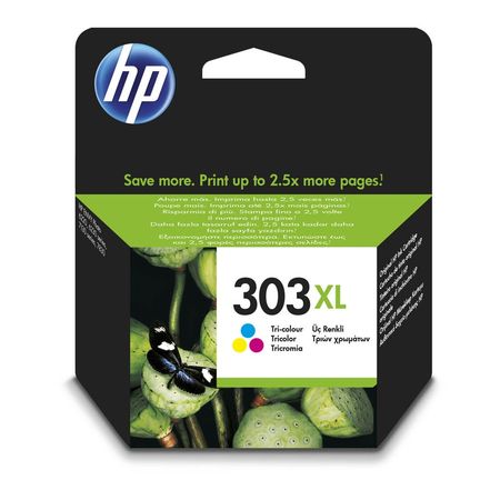 Hp 303XL-T6N03AE Renkli Orijinal Kartuş Yüksek Kapasiteli - 1