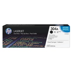 Hp 304A-CC530AD Siyah Orjinal Toner İkili Paket - HP