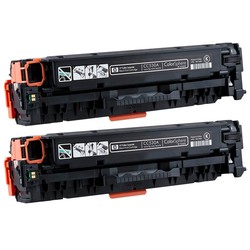 Hp 304A-CC530AD Siyah Orjinal Toner İkili Paket - 2