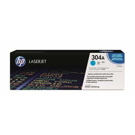 Hp 304A-CC531A Mavi Orjinal Toner - 1