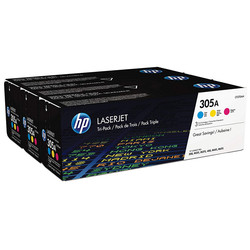 Hp 305A-CF370AM Orjinal Renkli Toner Ekonomik Paket - HP