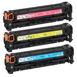 Hp 312A-CF440AM Orjinal Renkli Toner Ekonomik Paket - 2