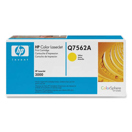 Hp 314A-Q7562A Sarı Orijinal Toner- Mavi Kutu - 1