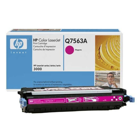 Hp 314A-Q7563A Kırmızı Orijinal Toner- Mavi Kutu - 1