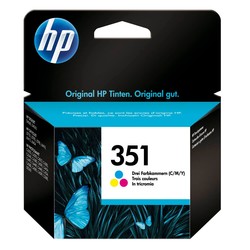 Hp 351-CB337E Renkli Orjinal Kartuş - 1