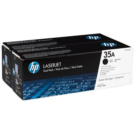 Hp 35A-CB435AD Orjinal Toner İkili Paket - 1