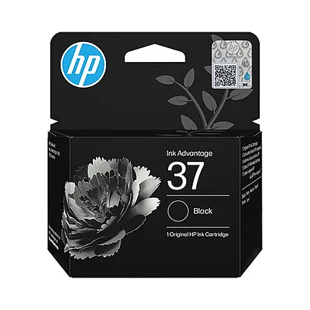 HP 37 7FP45AE Siyah Orijinal Kartuş - 1