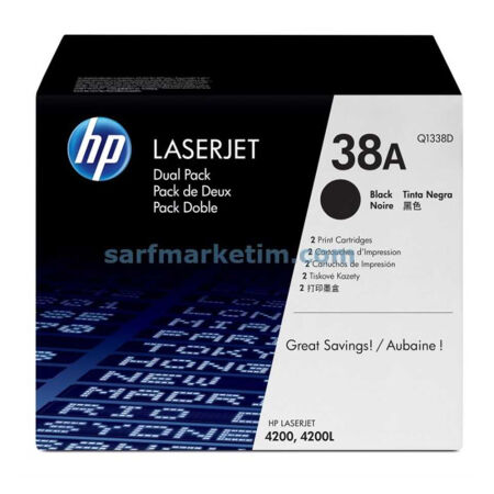 Hp 38A-Q1338D Orijinal Toner İkili Paket- C Grade - 1