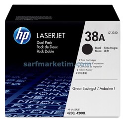 Hp 38A-Q1338D Orjinal Toner İkili Paket - HP