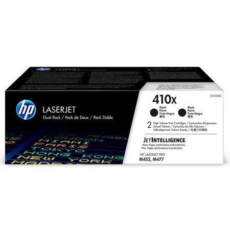 Hp 410X-CF410XD Siyah Orjinal Toner Yüksek Kapasiteli İkili Paket - 1