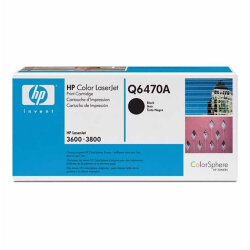 Hp 501A-Q6470A Siyah Orijinal Toner- Mavi Kutu - HP