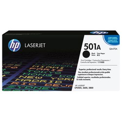 Hp 501A-Q6470A Siyah Orjinal Toner - HP