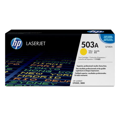 Hp 503A-Q7582A Sarı Orjinal Toner - 1