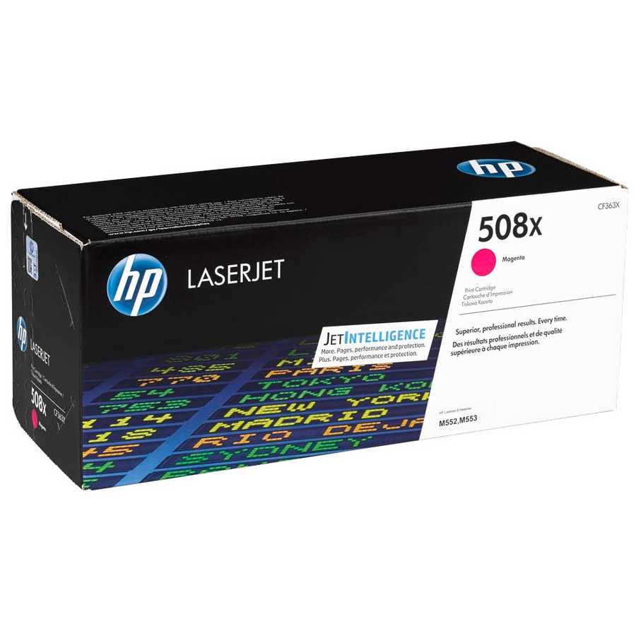 Hp 508X-CF363X Kırmızı Orijinal Toner Yüksek Kapasiteli