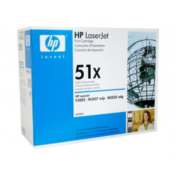 Hp 51X-Q7551X Siyah Orijinal Toner Yüksek Kapasiteli- Mavi Kutu - HP
