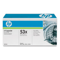Hp 53X-Q7553XD Siyah Orijinal Toner Yüksek Kapasiteli İkili Paket- Mavi Kutu (C Grade) - HP