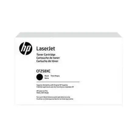 HP 58X CF258XC Siyah Yüksek Kapasiteli Orijinal Toner - 1