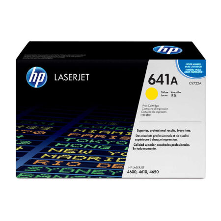 Hp 641A-C9722A Sarı Orijinal Toner- B Grade - 1