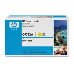 Hp 641A-C9722A Sarı Orijinal Toner- Mavi Kutu (C Grade) - HP