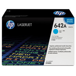 Hp 642A-CB401A Mavi Orjinal Toner - 1