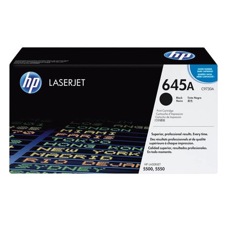 Hp 645A-C9730A Siyah Orijinal Toner - 1