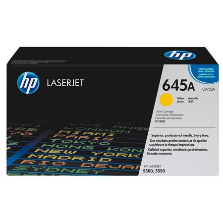 Hp 645A-C9732A Sarı Orjinal Toner - 1