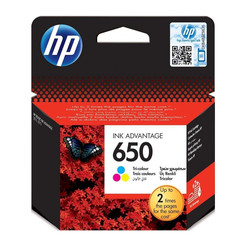 Hp 650-CZ102AE Renkli Orjinal Kartuş - 1