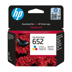 Hp 652 CMY - F6V24AE Renkli Orijinal Kartuş- C Grade - Hp